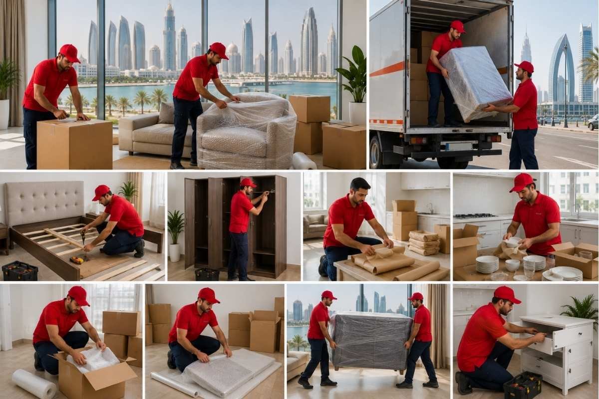 Moving Furniture from Dubai to Abu Dhabi